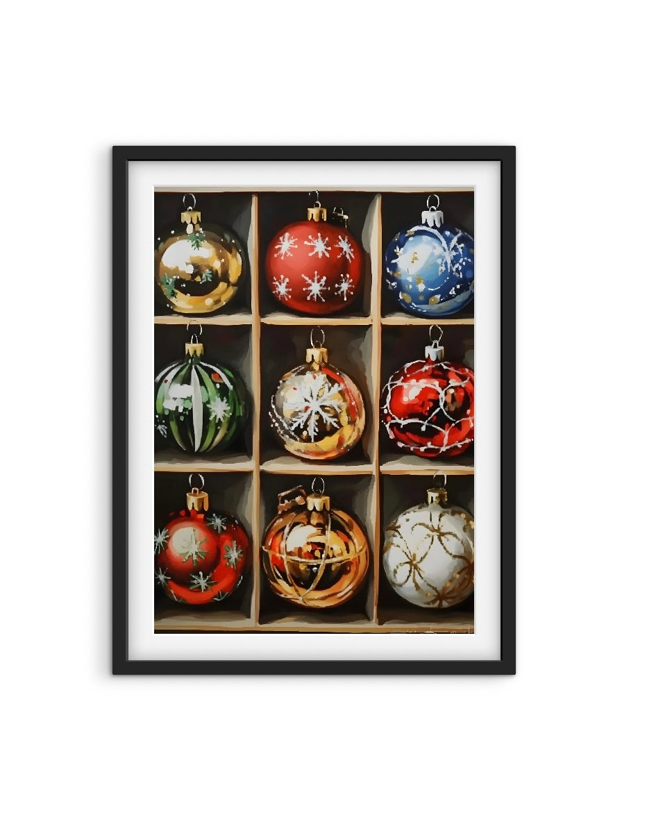 Christmas Ornament Print