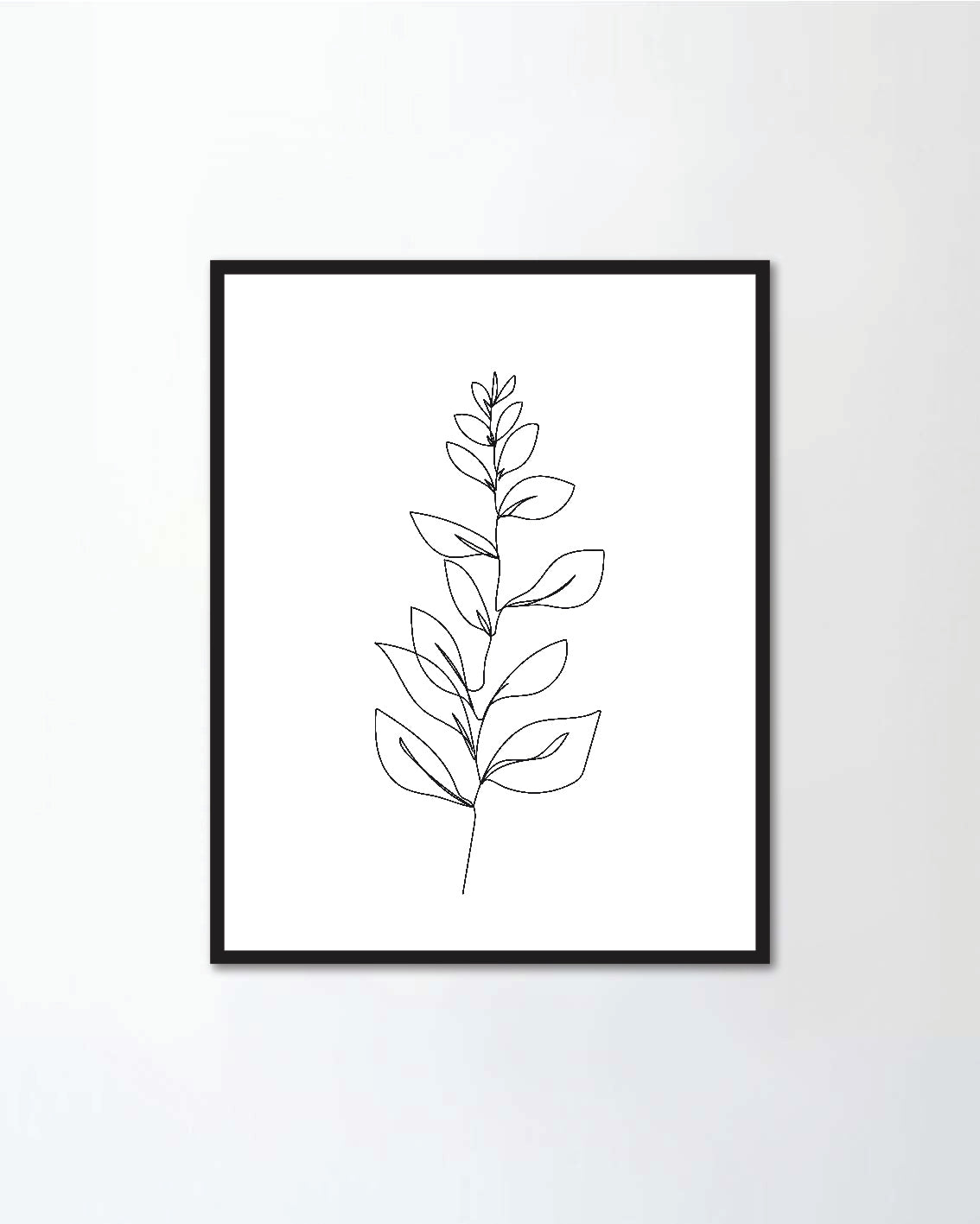 Flower One Line Drawing
