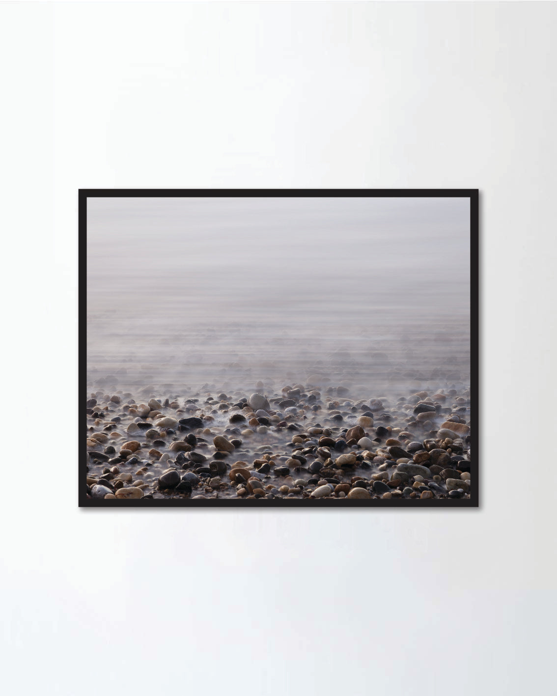 Pebbles at the shoreline