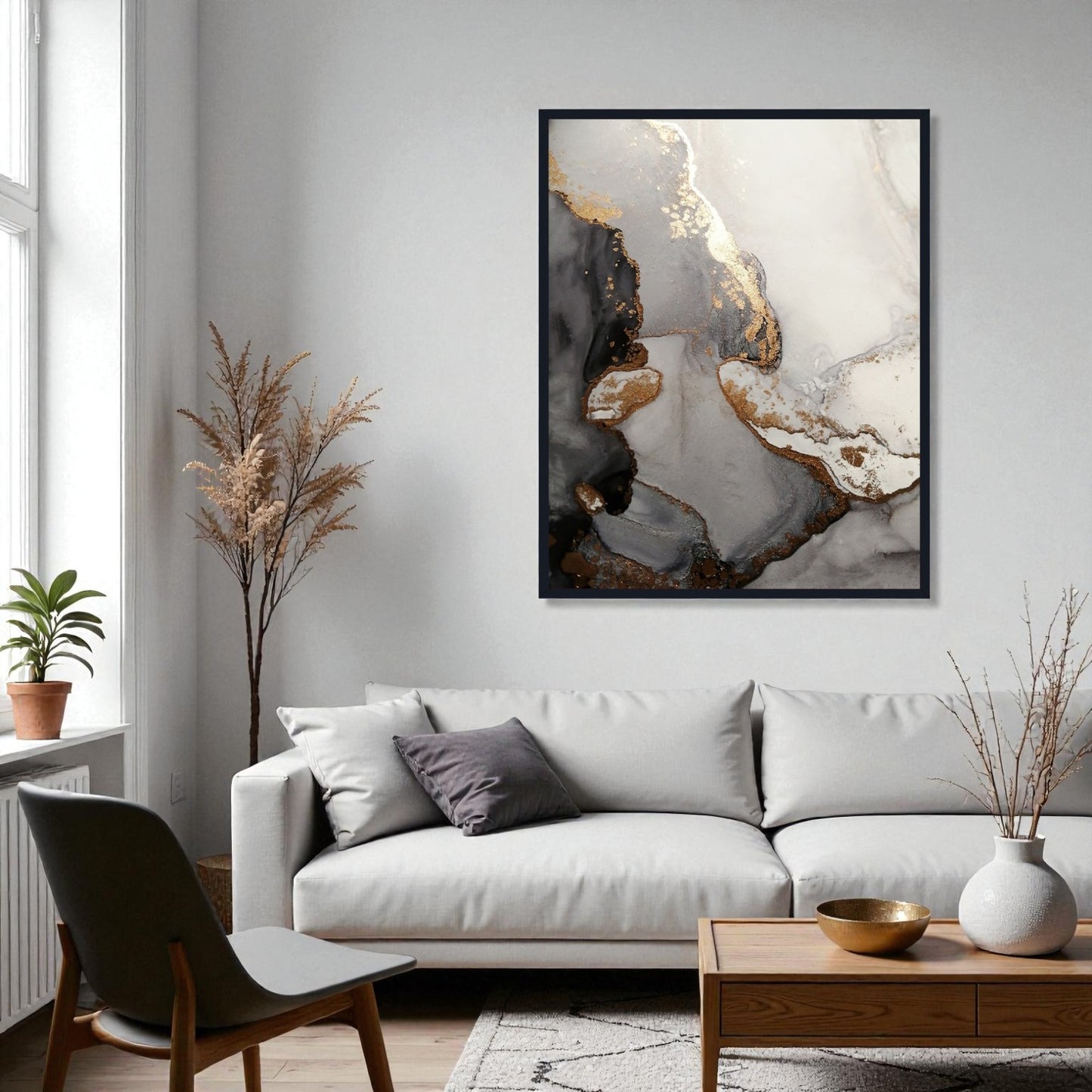 Luxury abstract (Canvas)