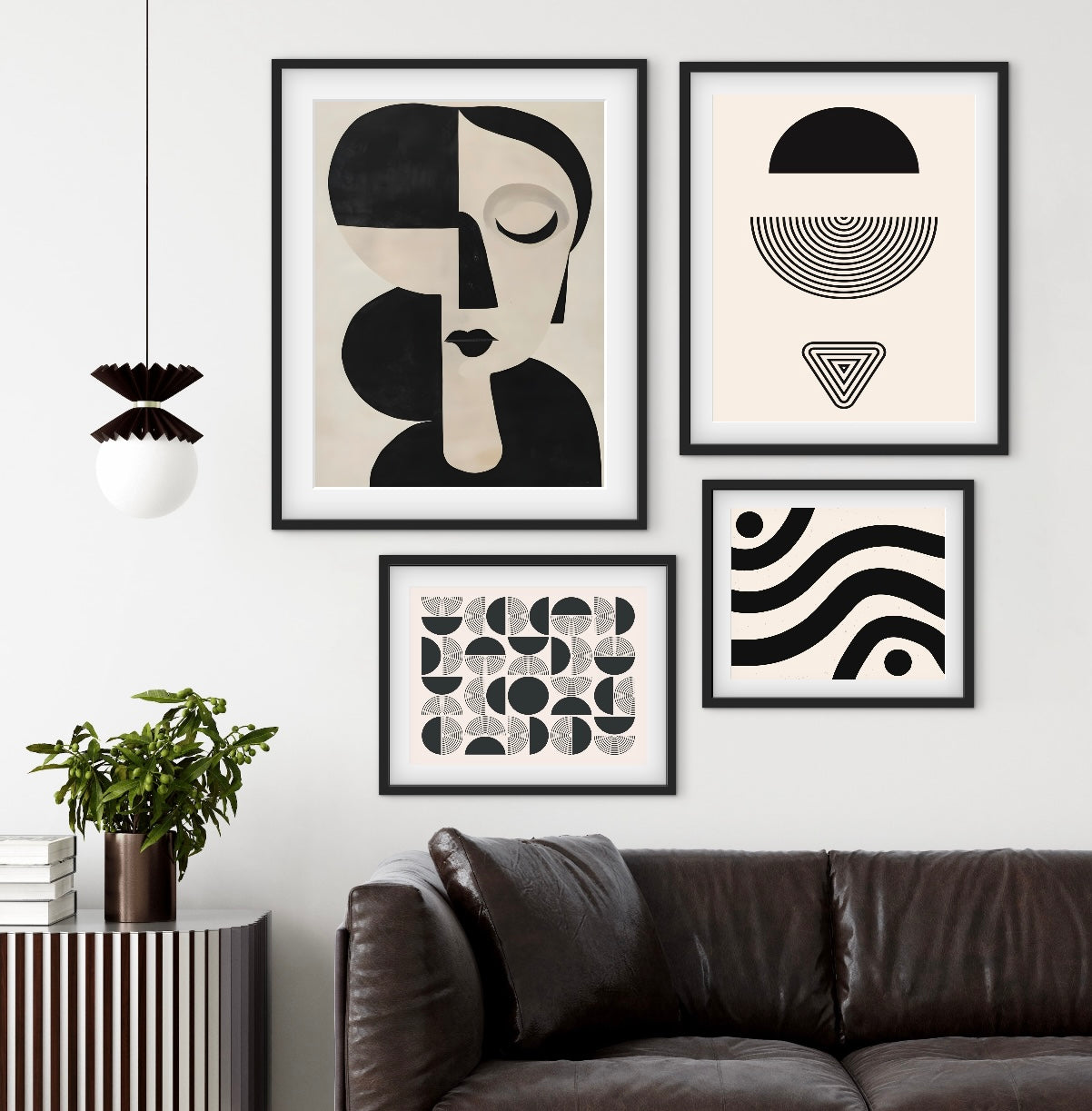 Monochrome Gallery Set (4ภาพ)