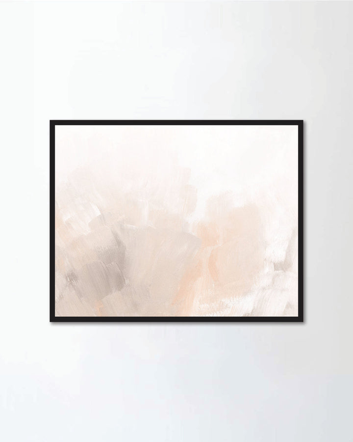 Gradient acrylic orange abstract