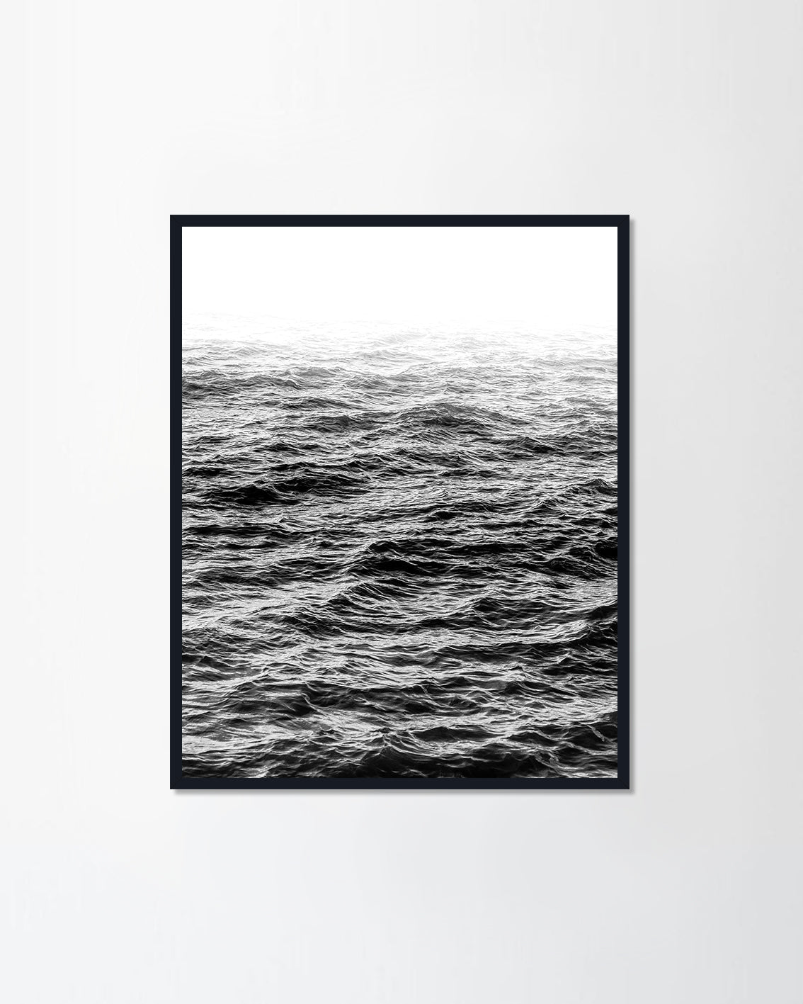 Foggy ocean