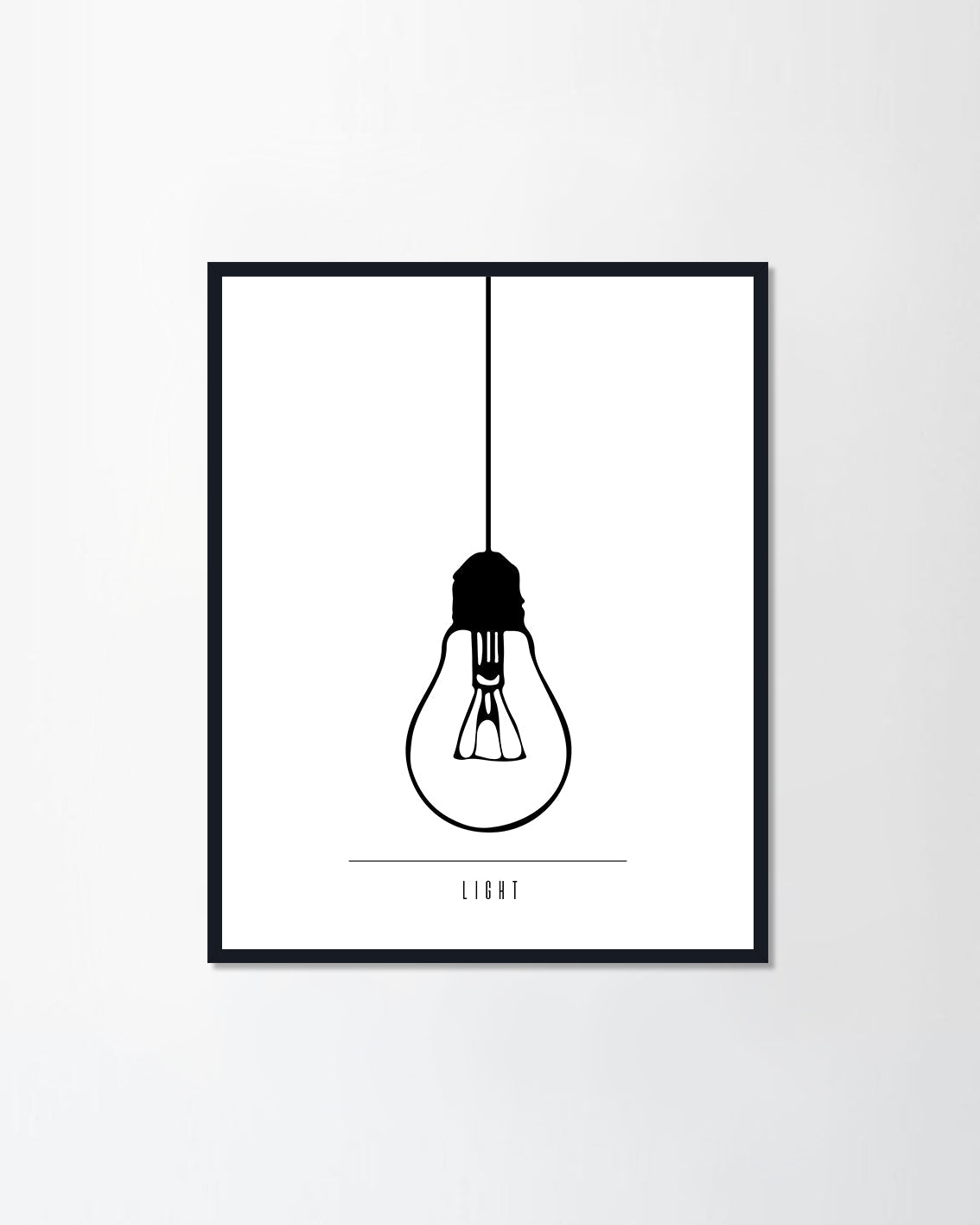 Lamp bubble outline