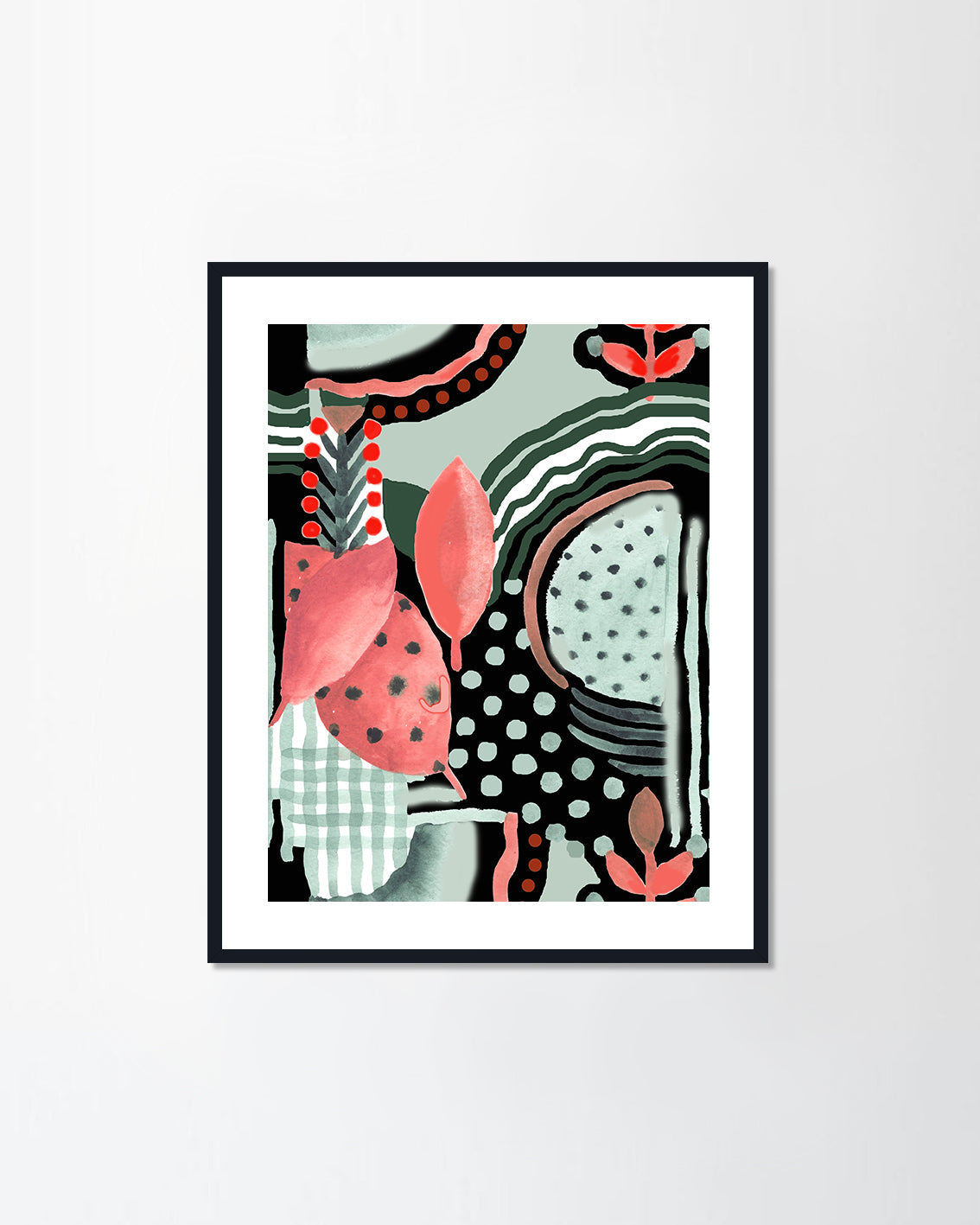 Watercolor abstract