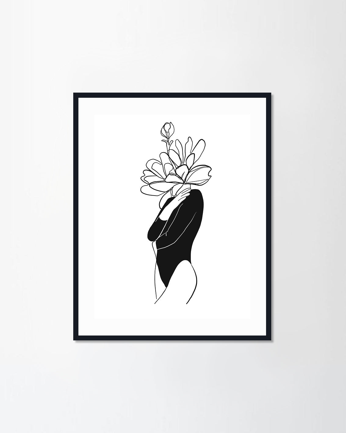 Mystical surreal woman