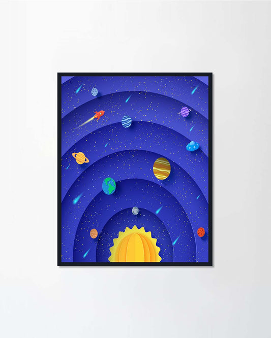 Round layers galaxy space