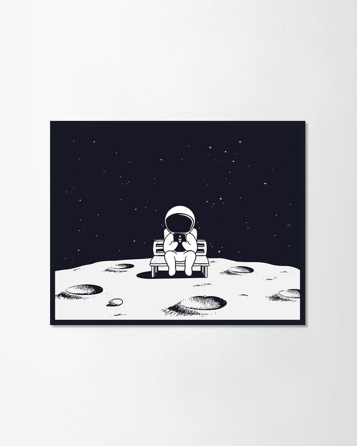 Spaceman on Moon
