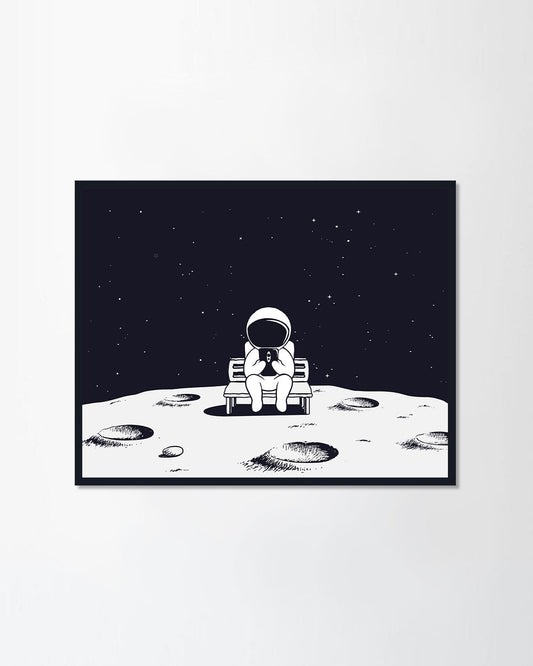 Spaceman on Moon