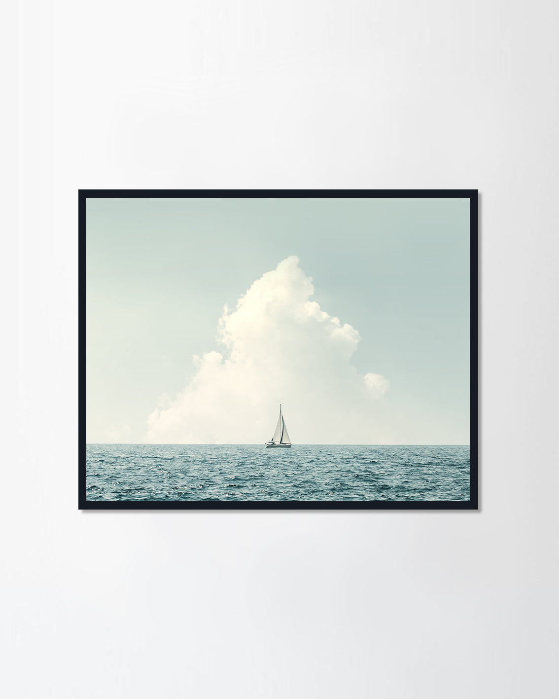 Boat sailing in the sea
