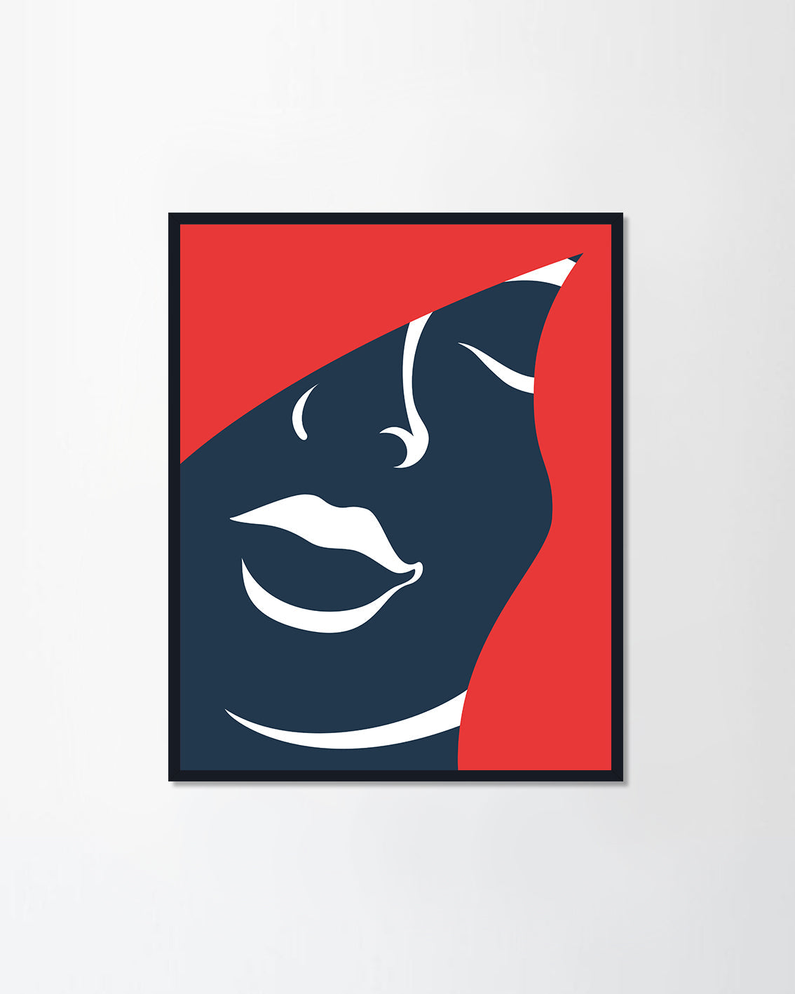 Silhouette of a woman
