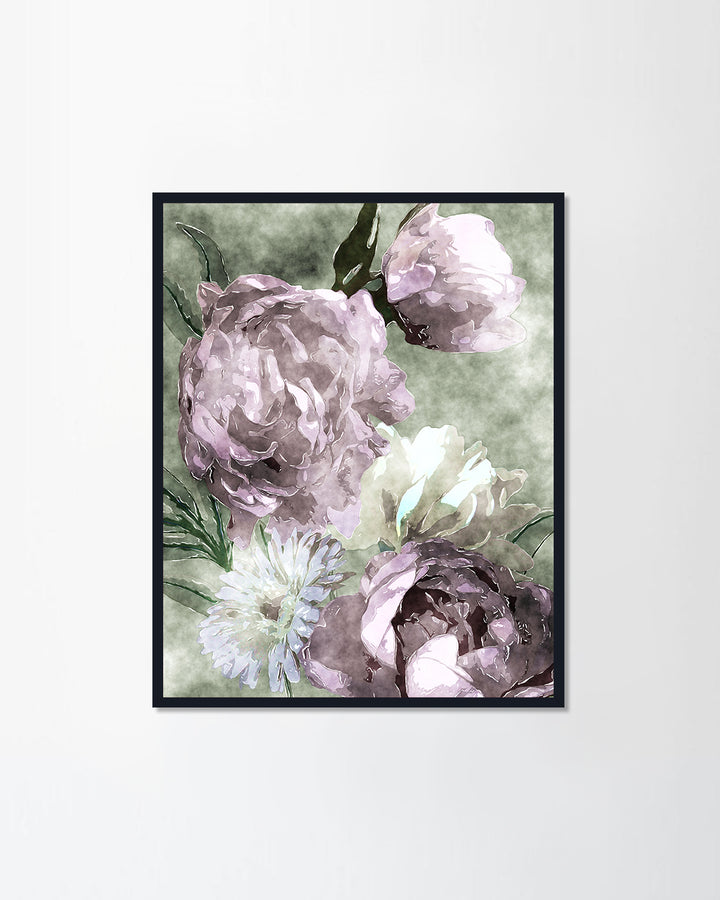 Pink peonies and gerberas