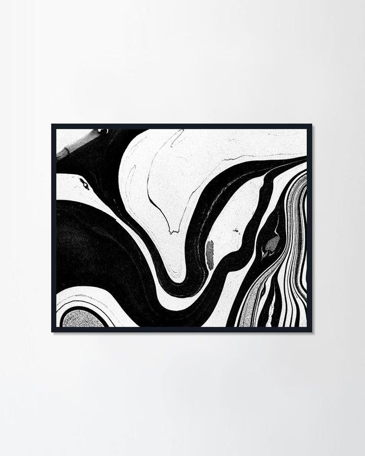 Luxury black&white ART in Eastern style