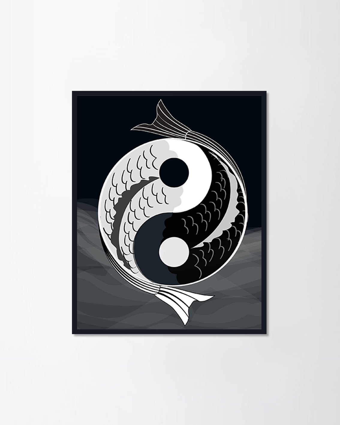 Yin yang symbol of harmony