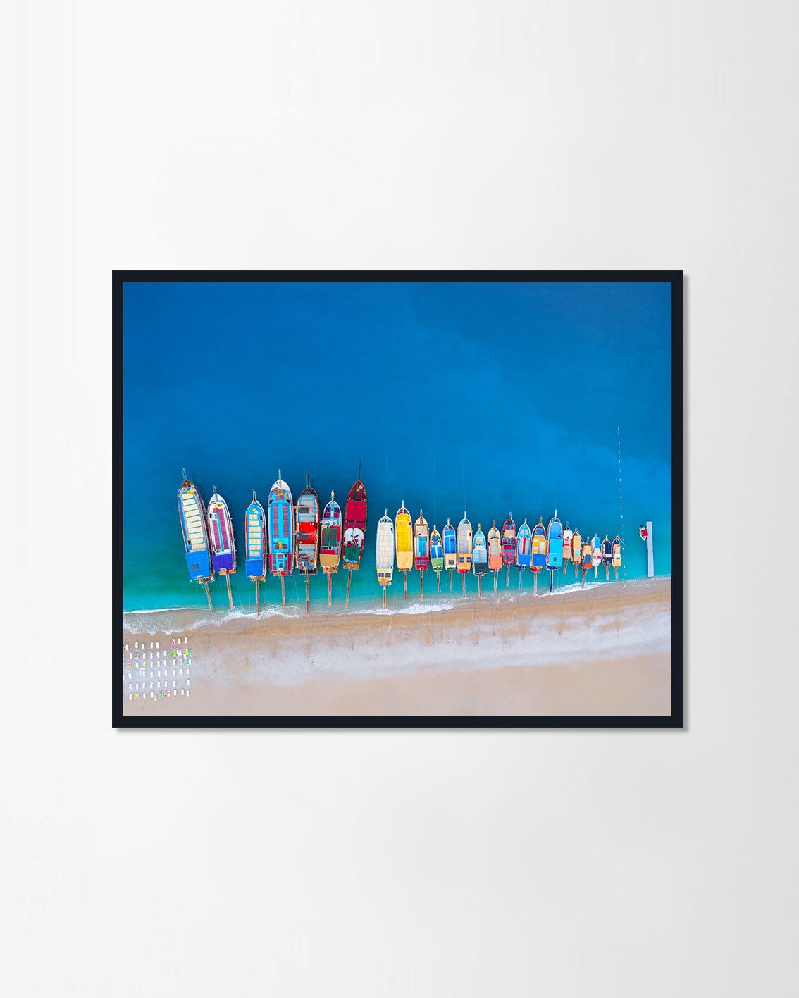 boats in mediterranean sea in Oludeniz, Turkey