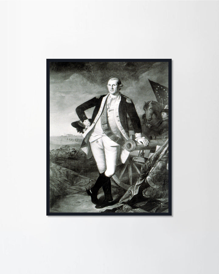 George Washington at the Battle of Princeton