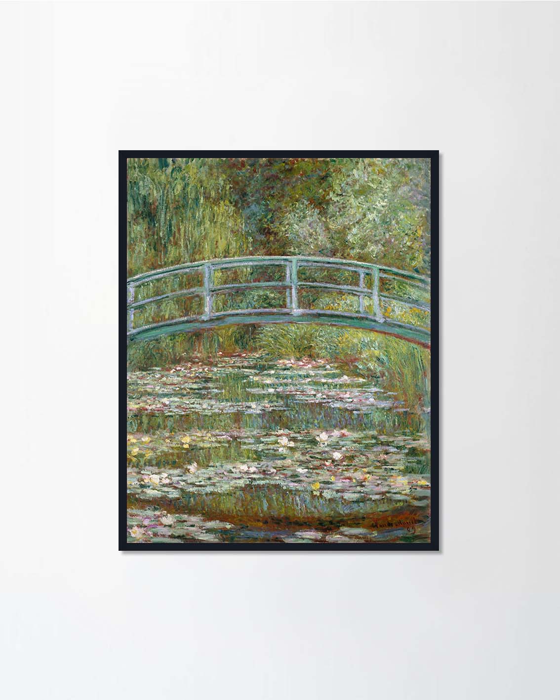 Bridge over a Pond of Water Lilies, by Claude Monet, 1899