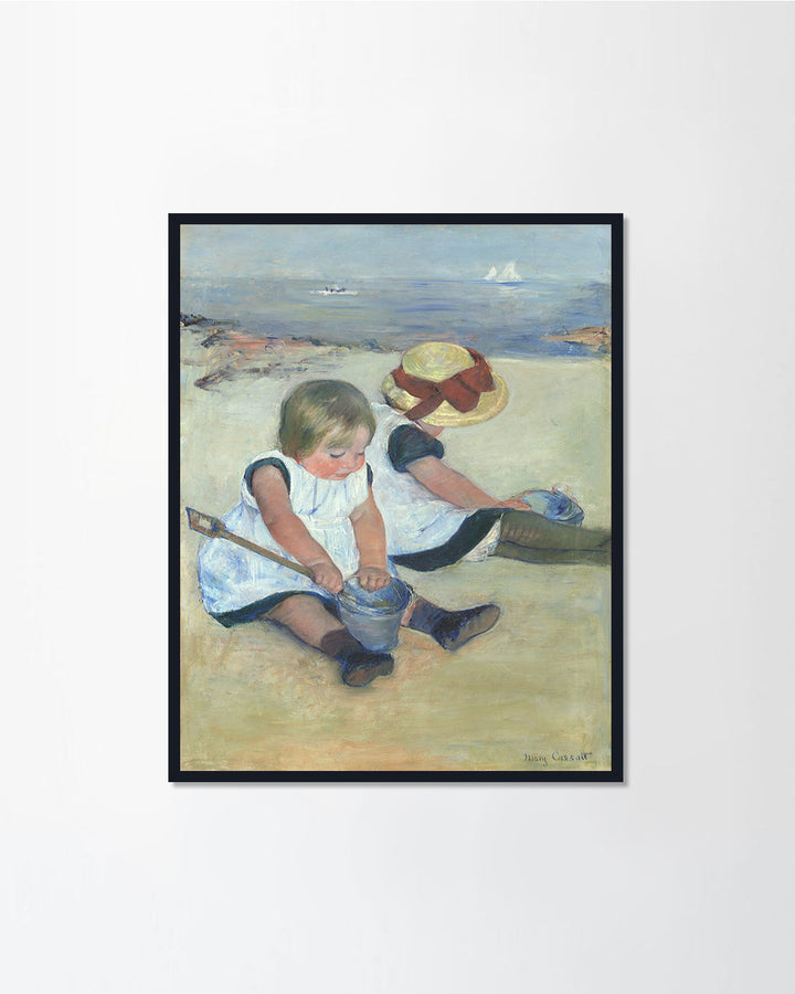 Playing on the Beach