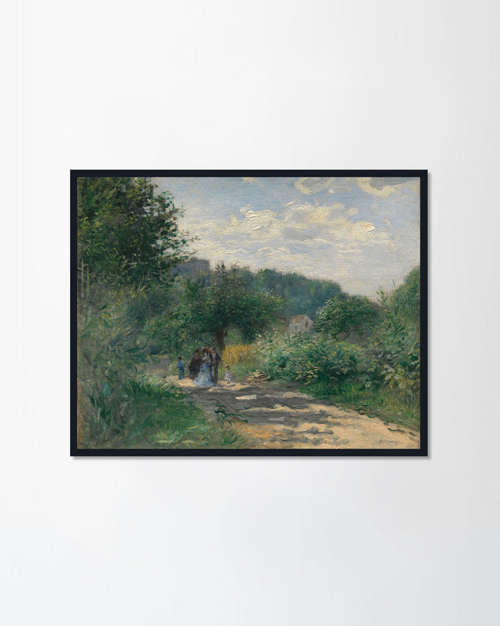 A Road in Louveciennes