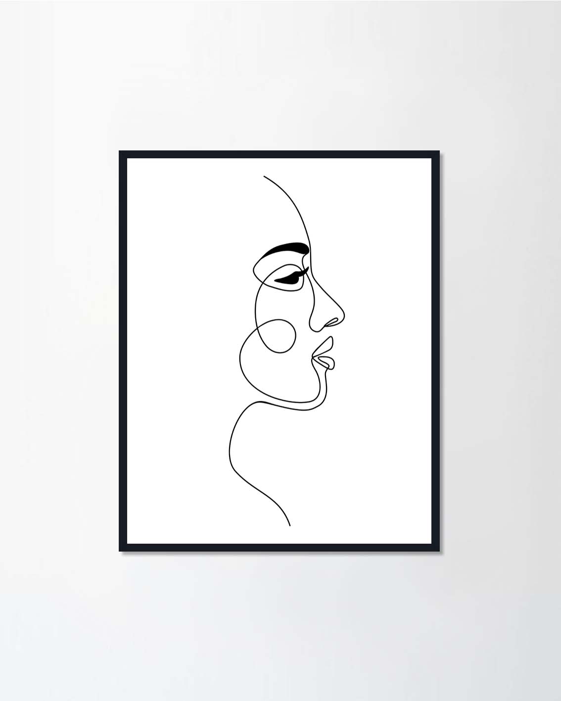 One line drawing