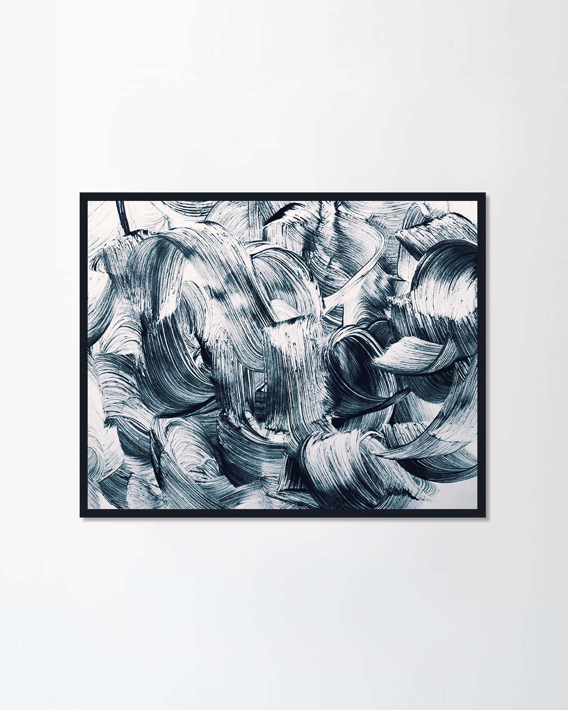 Curves grunge brush strokes II