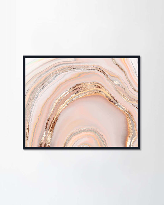 Agate slice (Canvas)