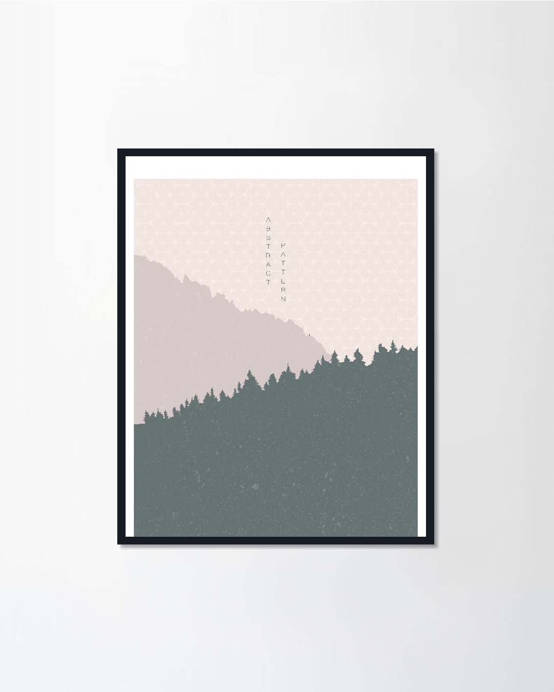 Mountain forest with arts II