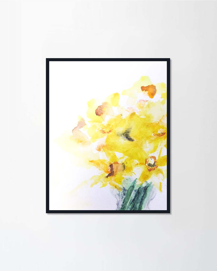 Yellow Narcissus flower