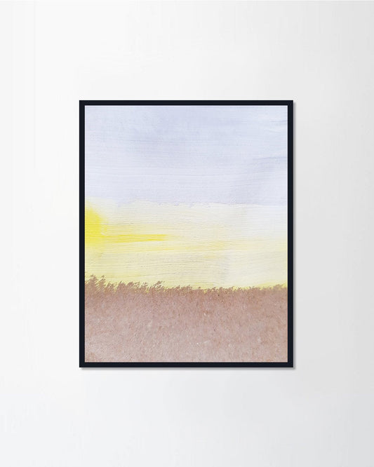 Summer painting background. Modern artwork