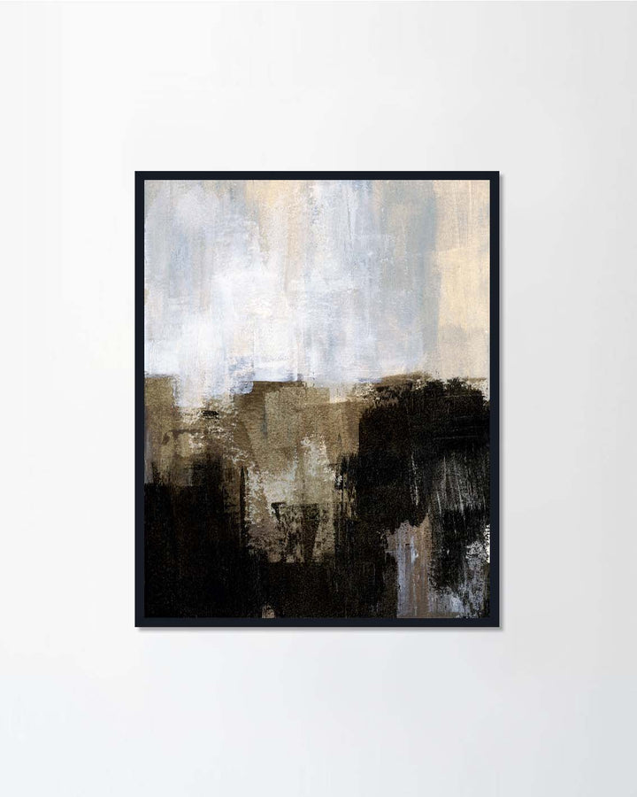 Hand painted abstract landscape