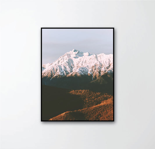 Sunset mountains range