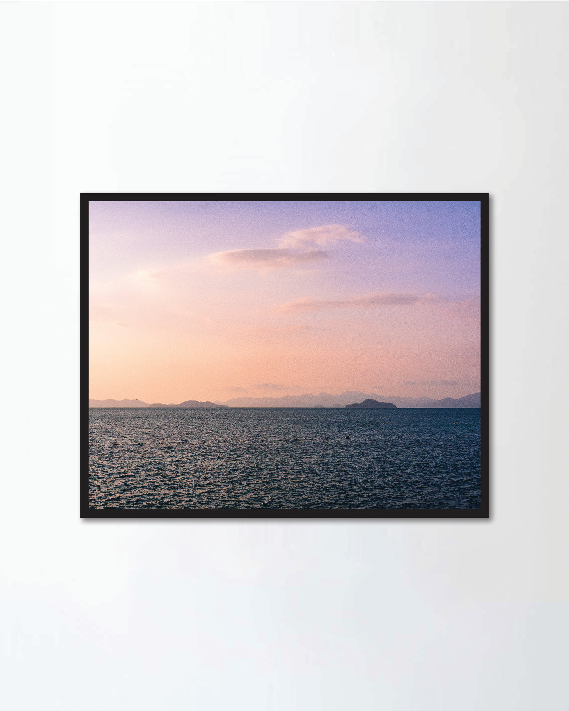 Scenic view of peaceful sea