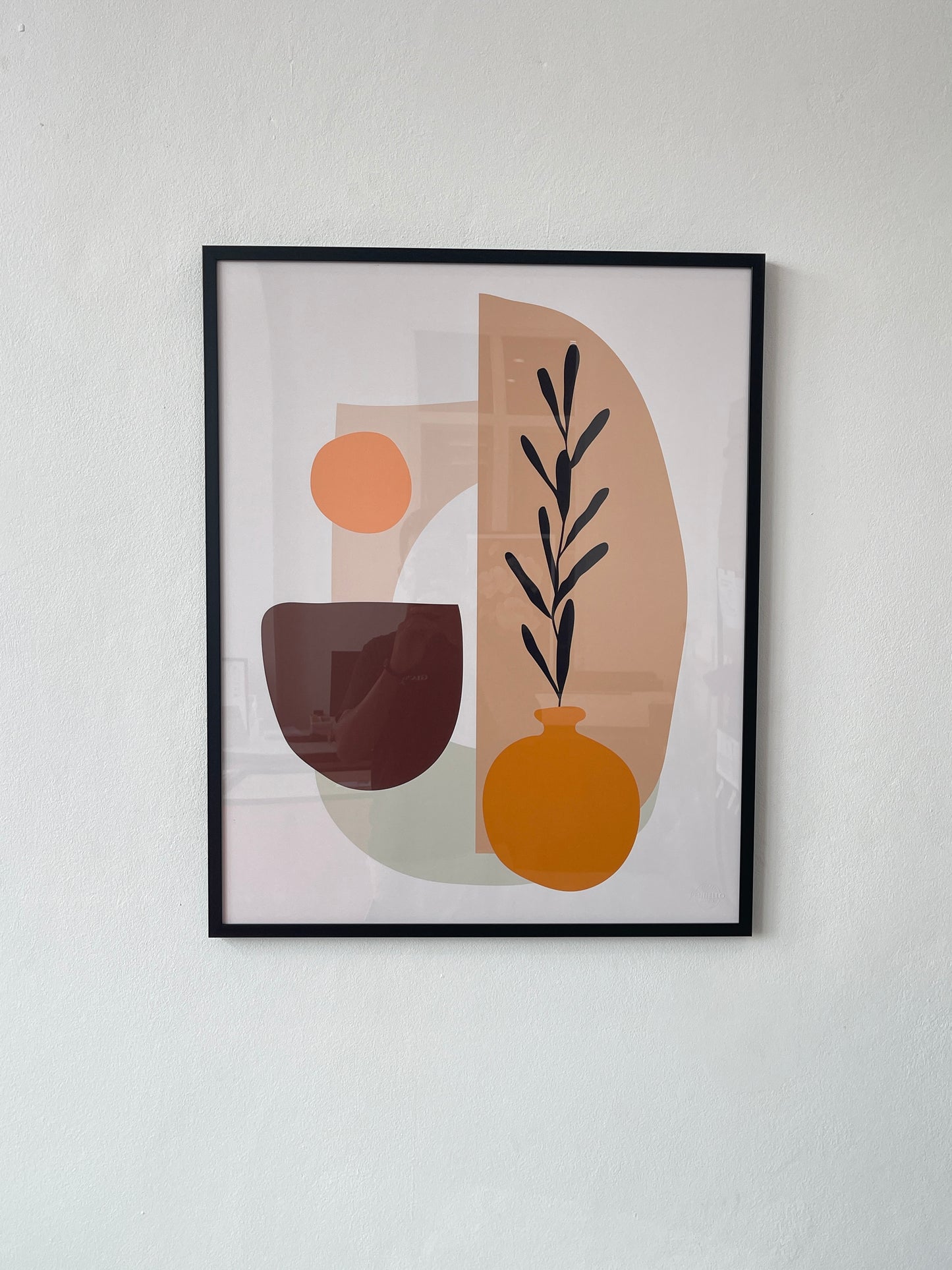 Botanical wall art vector set