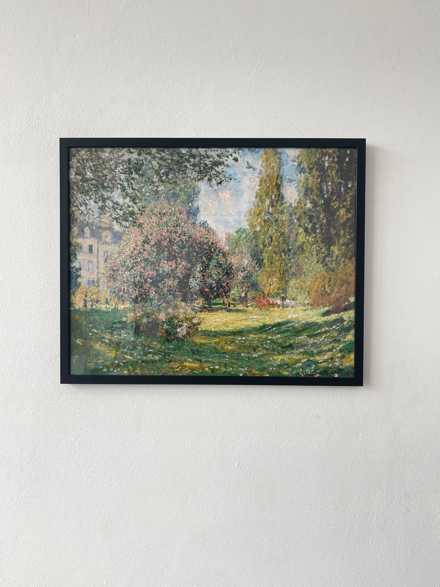 The Parc Monceau, by Claude Monet, 1876