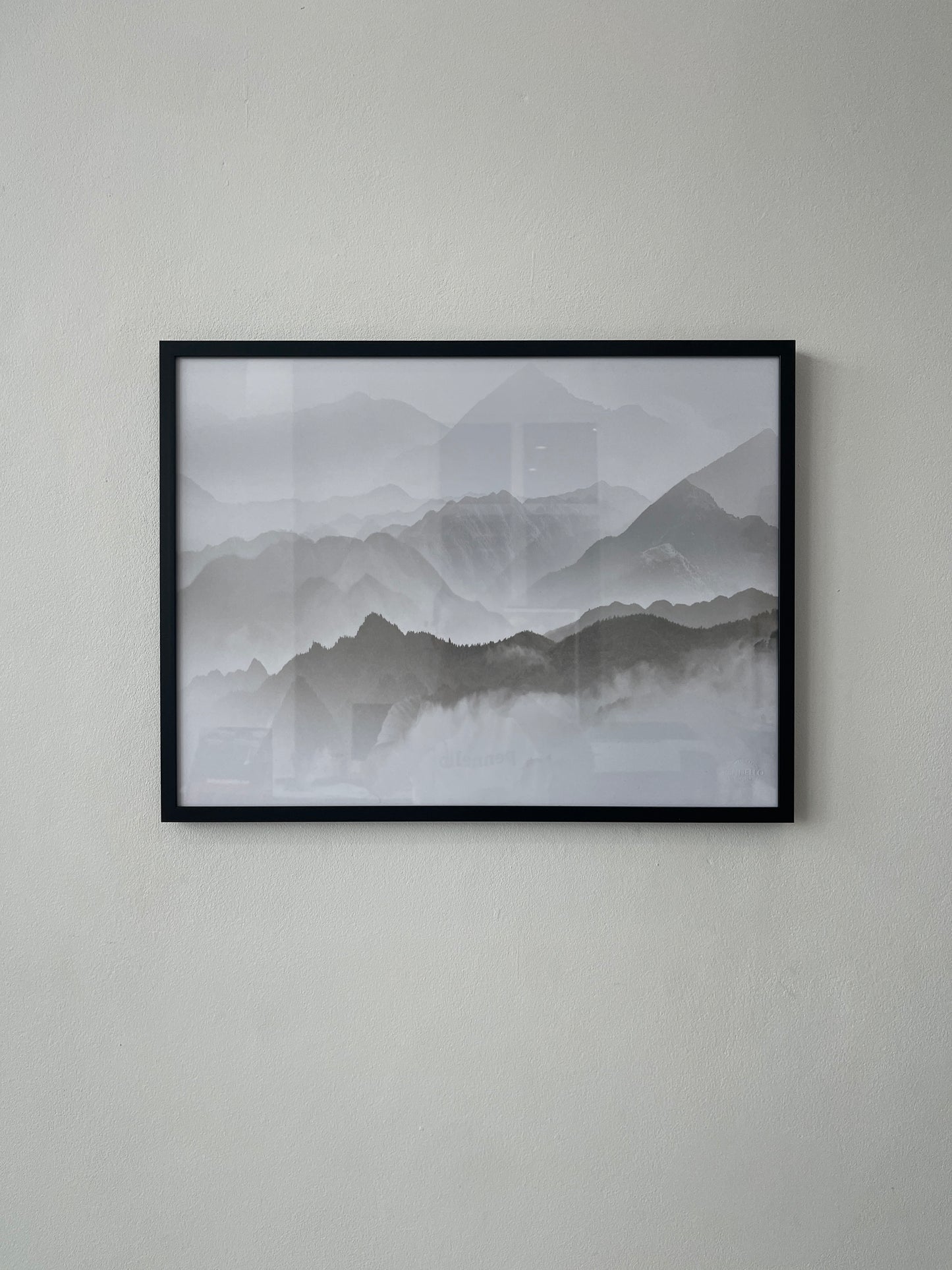 Sun and sea, summer retro poster (Canvas)