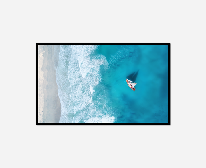 sailboat ocean sunny day