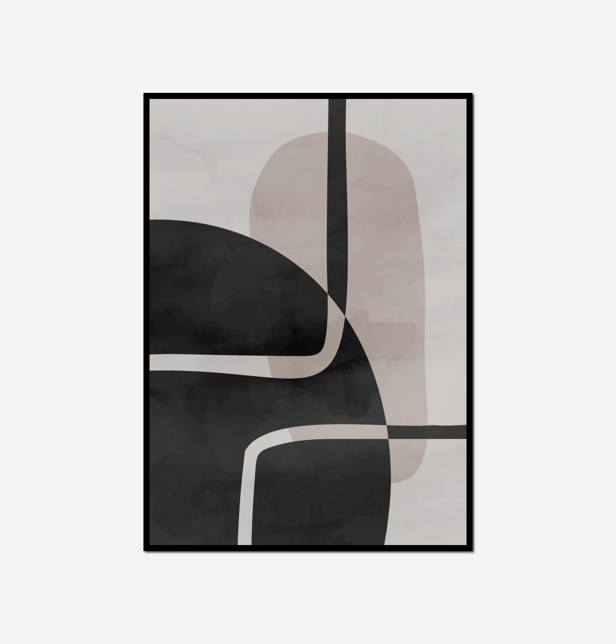 close black white painting chair