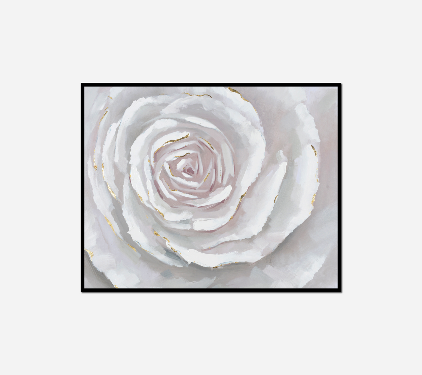 white rose black