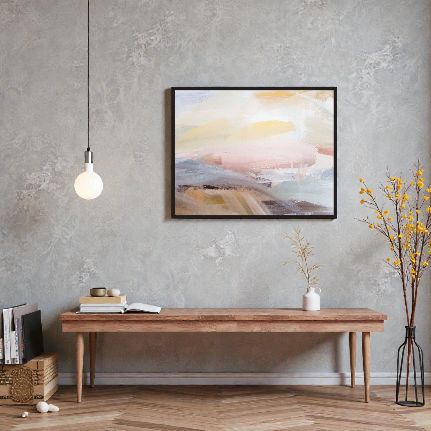 Abstract art painting background