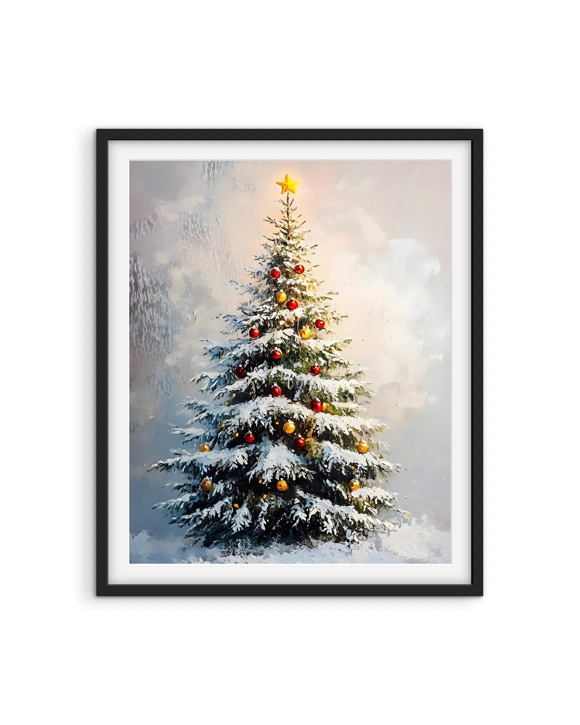 Classic Christmas Tree Print