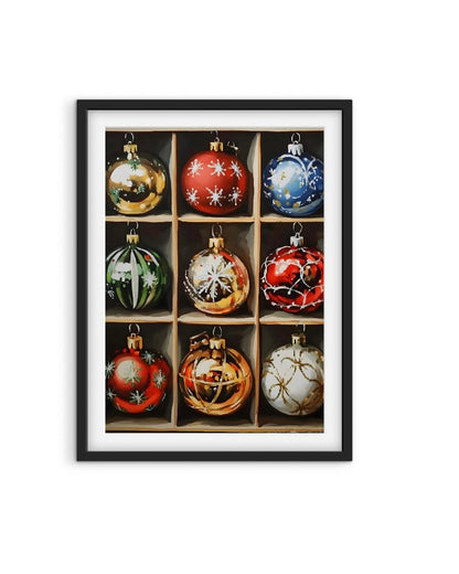 Christmas Ornament Print