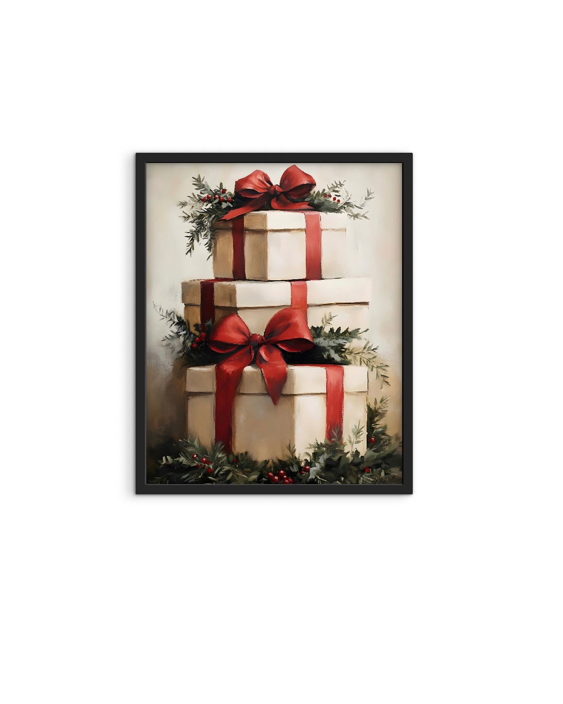 Christmas Gift Box Print