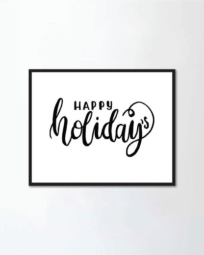 Happy holidays