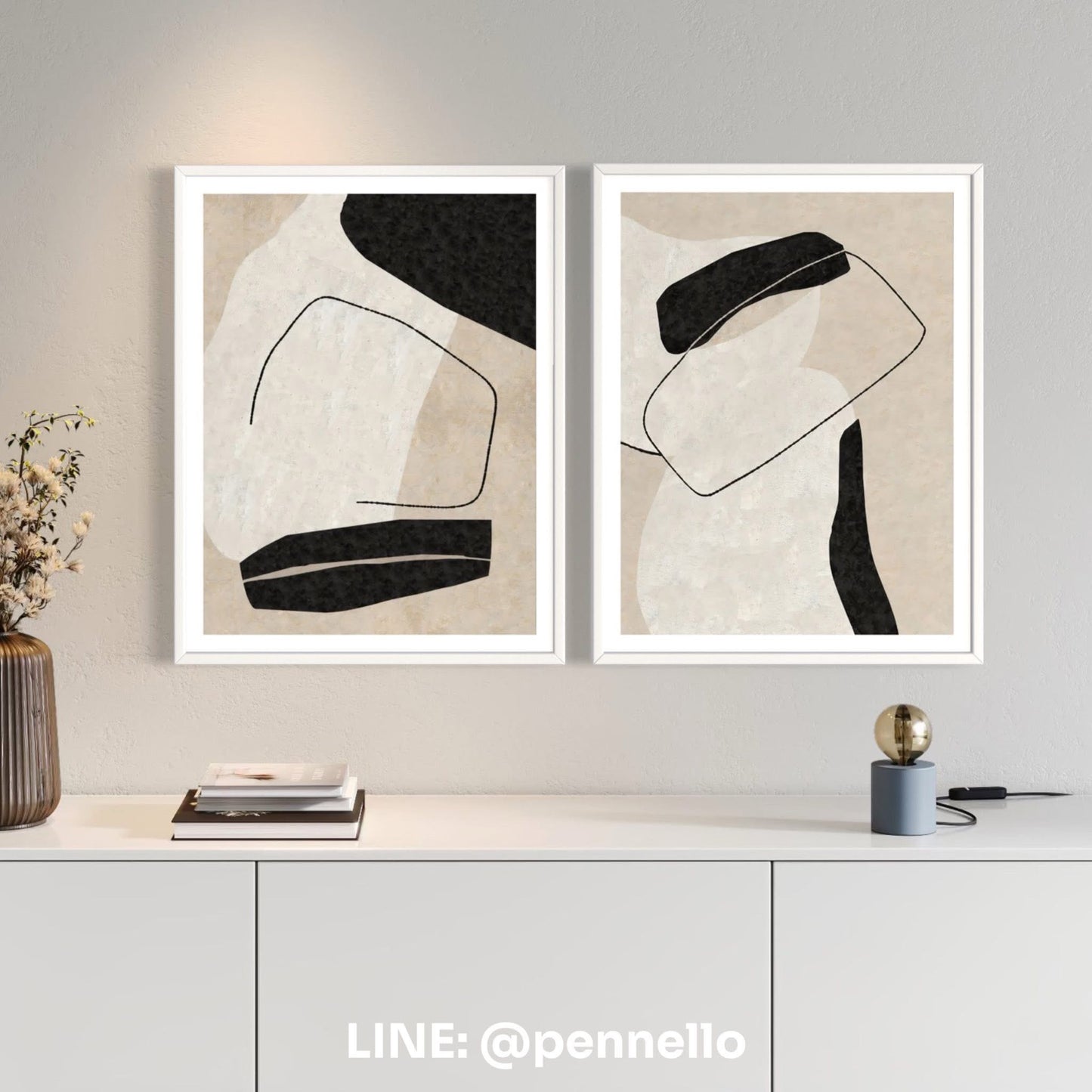 Shadow Shapes (2 ภาพ)