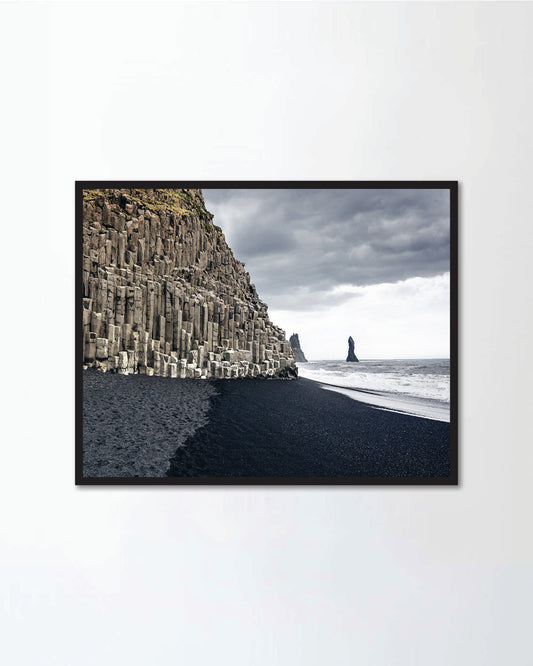 The black sand beach of Reynisfjara