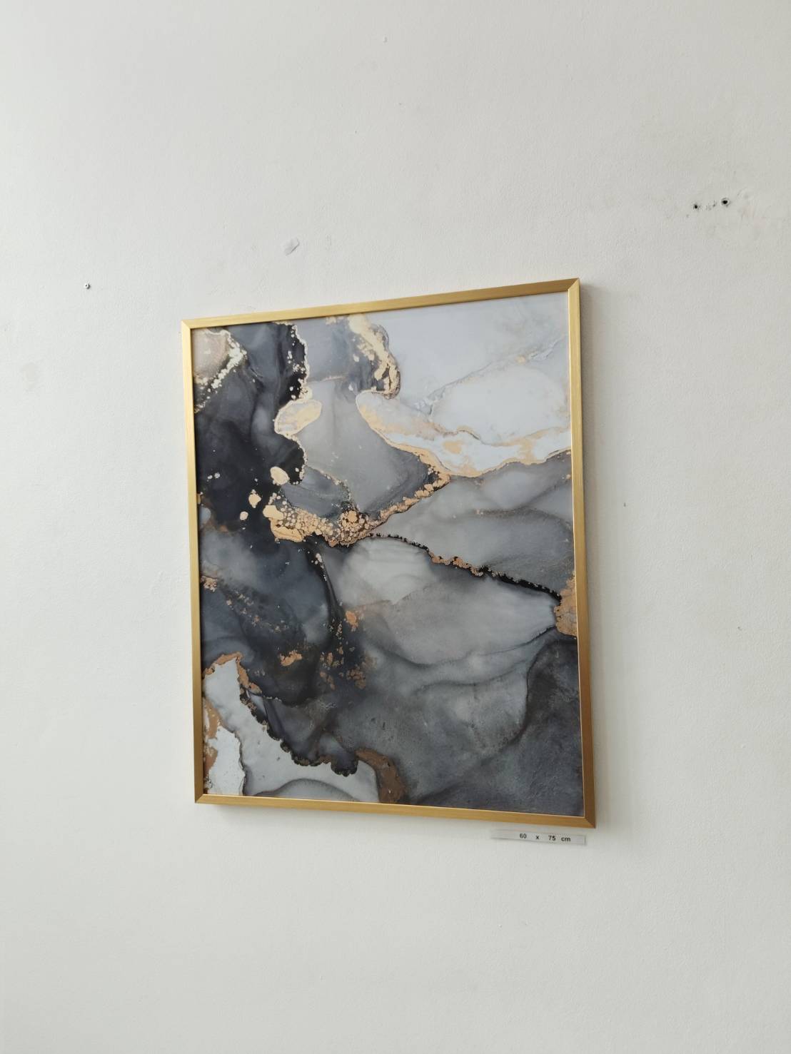 Luxury abstract fluid art painting
