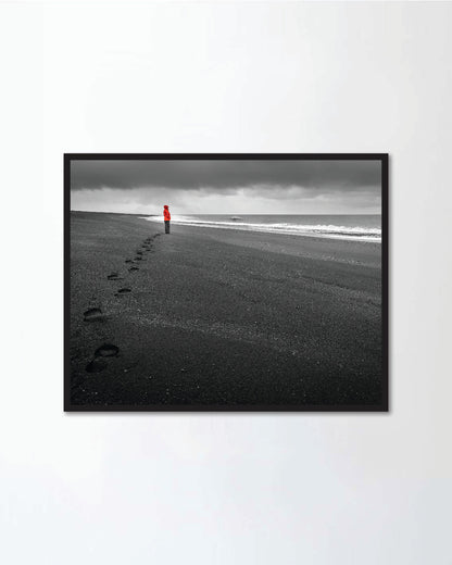 Black sand beach in Iceland