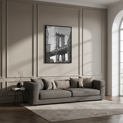 Manhattan Bridge at Brooklyn street