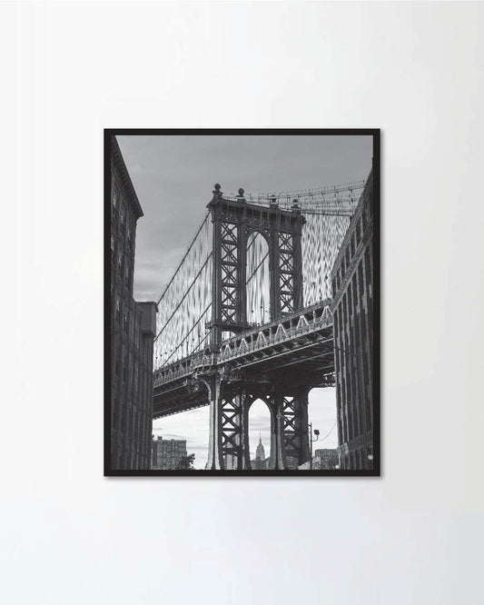 Manhattan Bridge at Brooklyn street