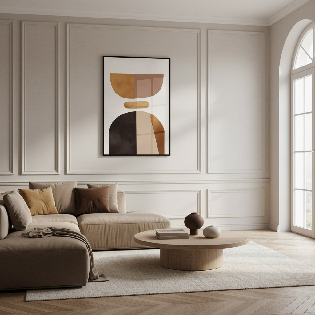 Abstract Brown